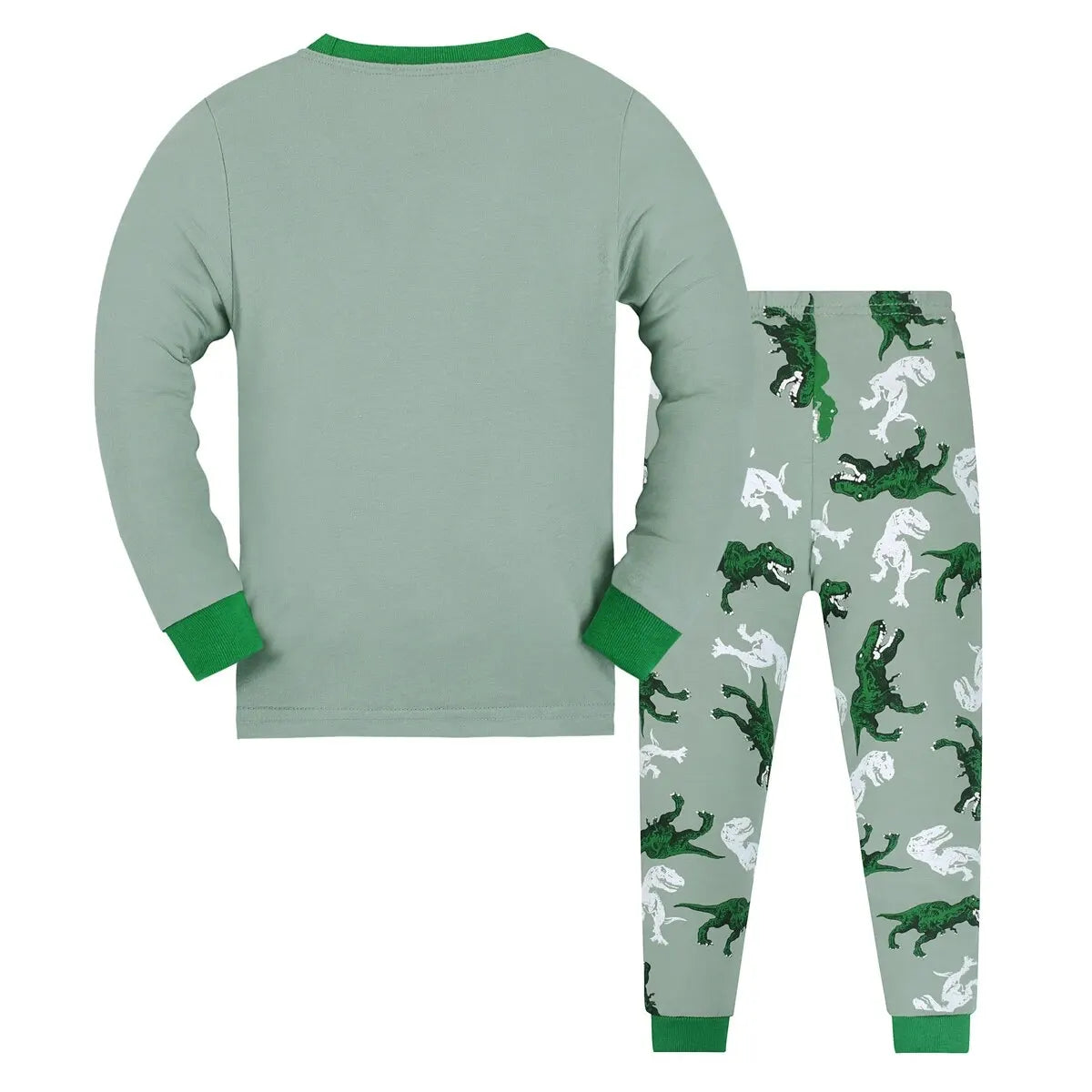 Boys Dinosaur Pajama Set – Ages 2–9