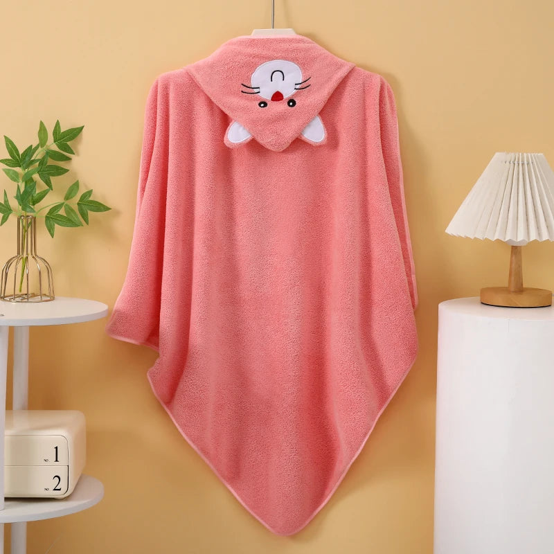 Baby Hooded Animal Bath Towel – Newborn