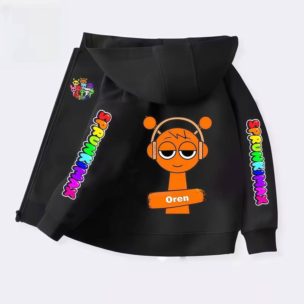 Kids Character Zip Hoodie – Ages 3–12