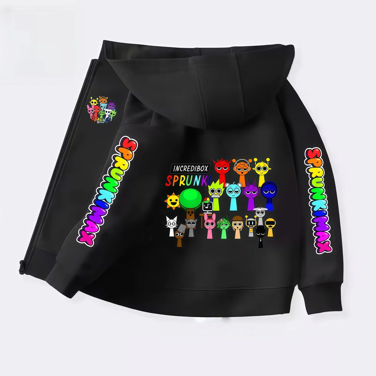 Kids Character Zip Hoodie – Ages 3–12