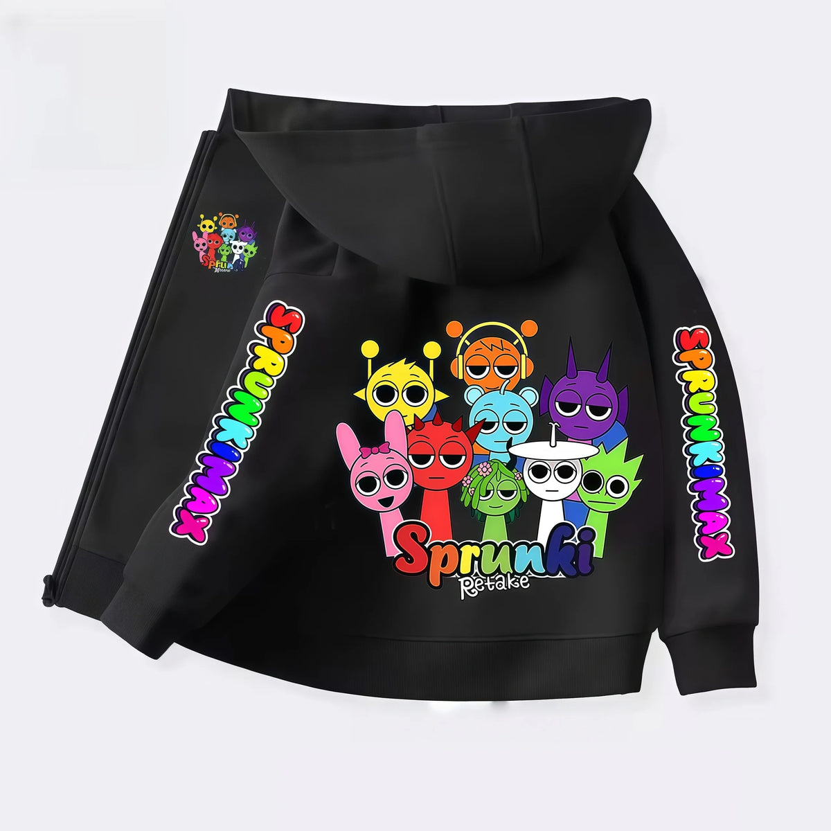 Kids Character Zip Hoodie – Ages 3–12
