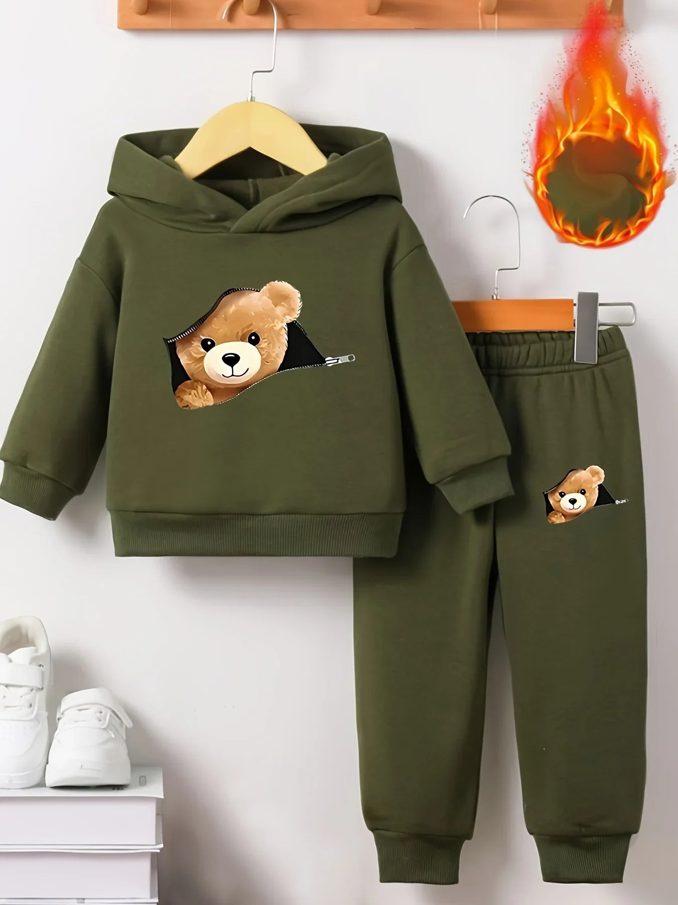 Baby 2-Piece Set – Fashion Bear (Ages 1–3)