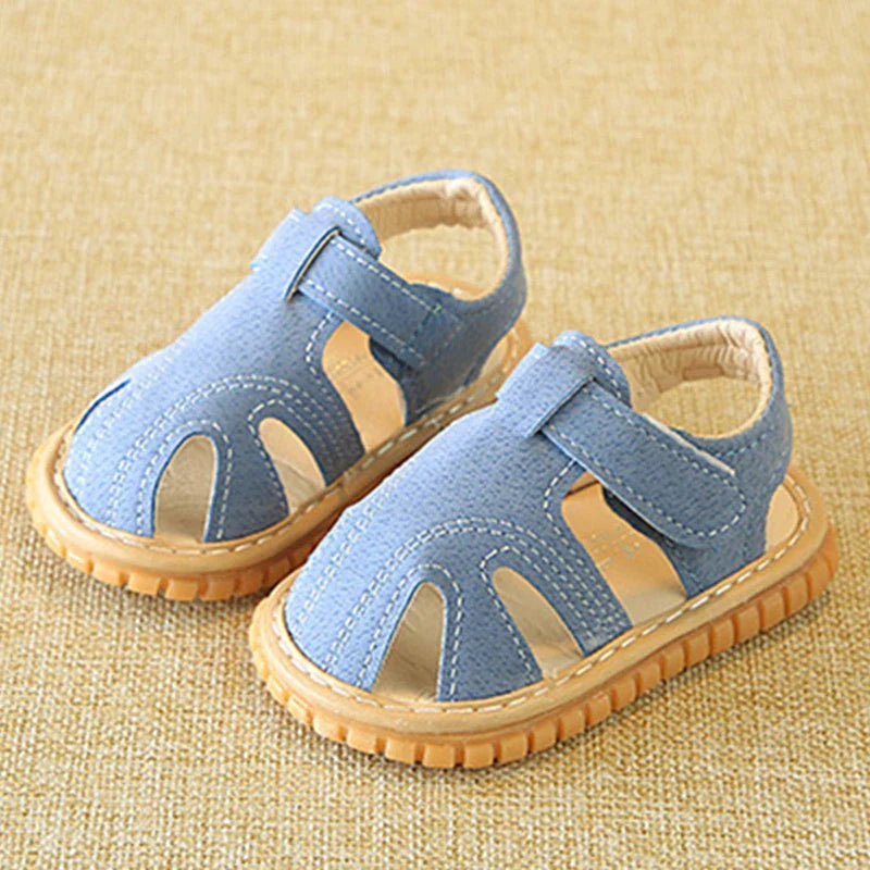 Soft Baby Sandals for First Steps – Anti-Slip 6M - 18M