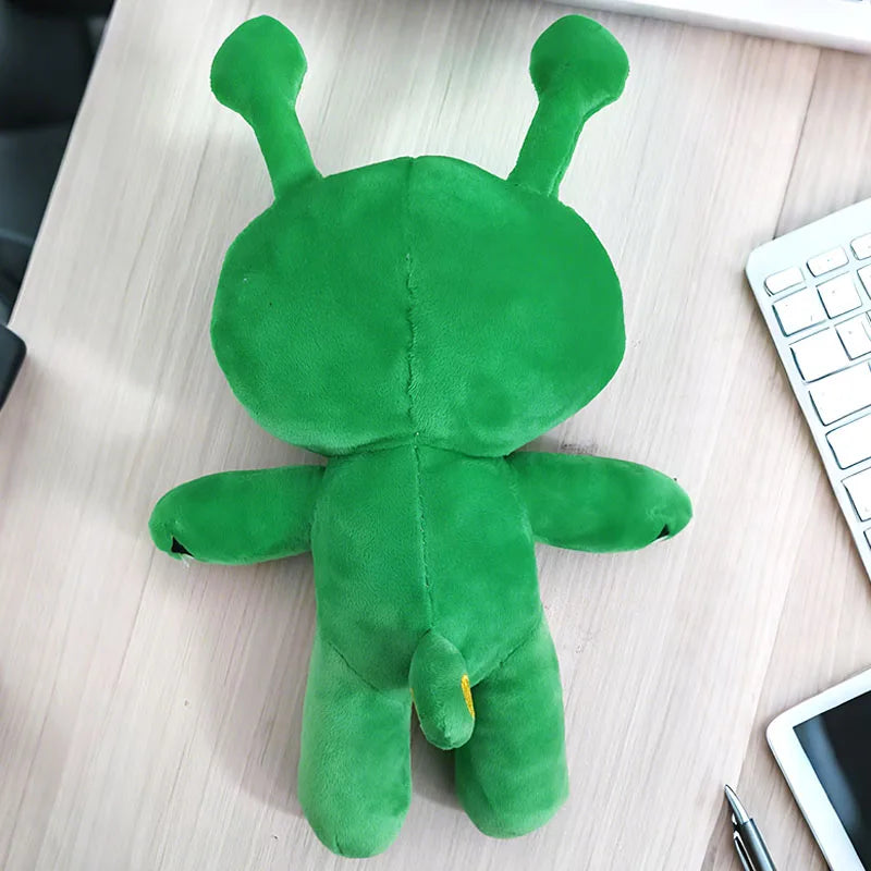 Green Alien Plush Pillow Doll – 15–35 cm (5.9–13.8 in)