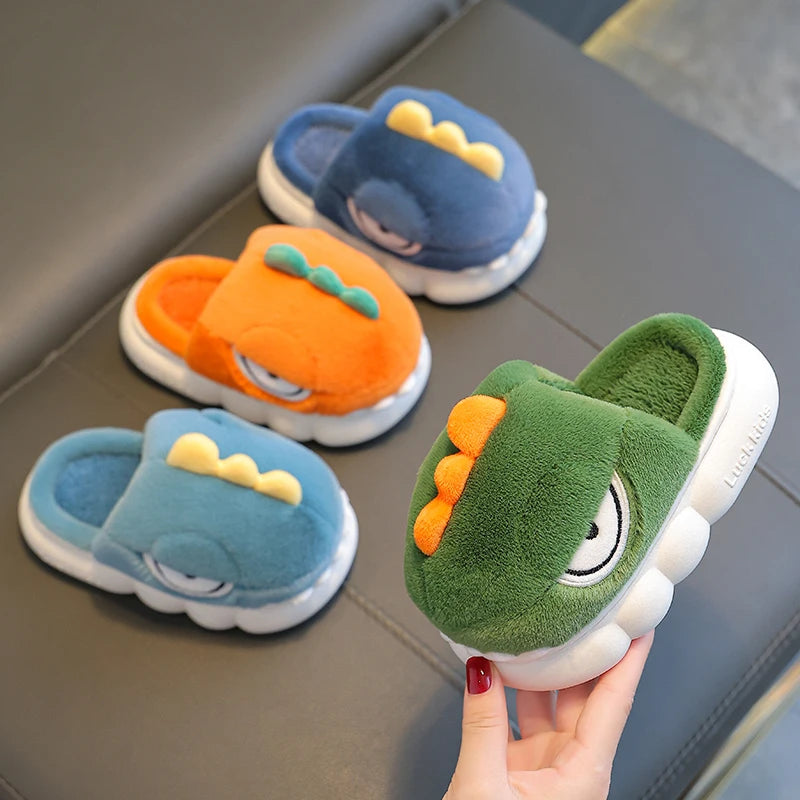 Kids dinosaur slippers outlet