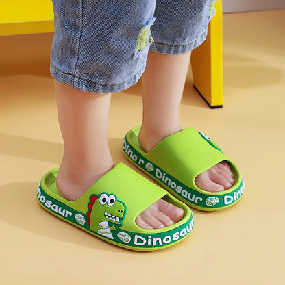 Non-slip Rubber Slippers Dinosaur for Children Multi-variant