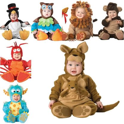 Disguise Costume for Children 6M-24M Multivariant Dragon Lion Elephant