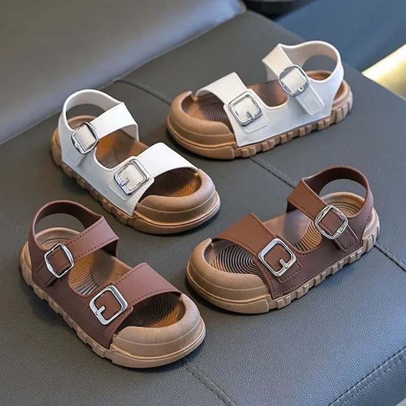 Sandales pour enfants avec protection des orteils, de 1 à 10 ans