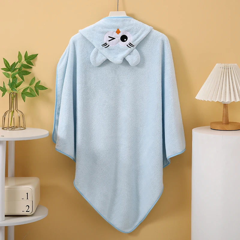 Baby Hooded Animal Bath Towel – Newborn