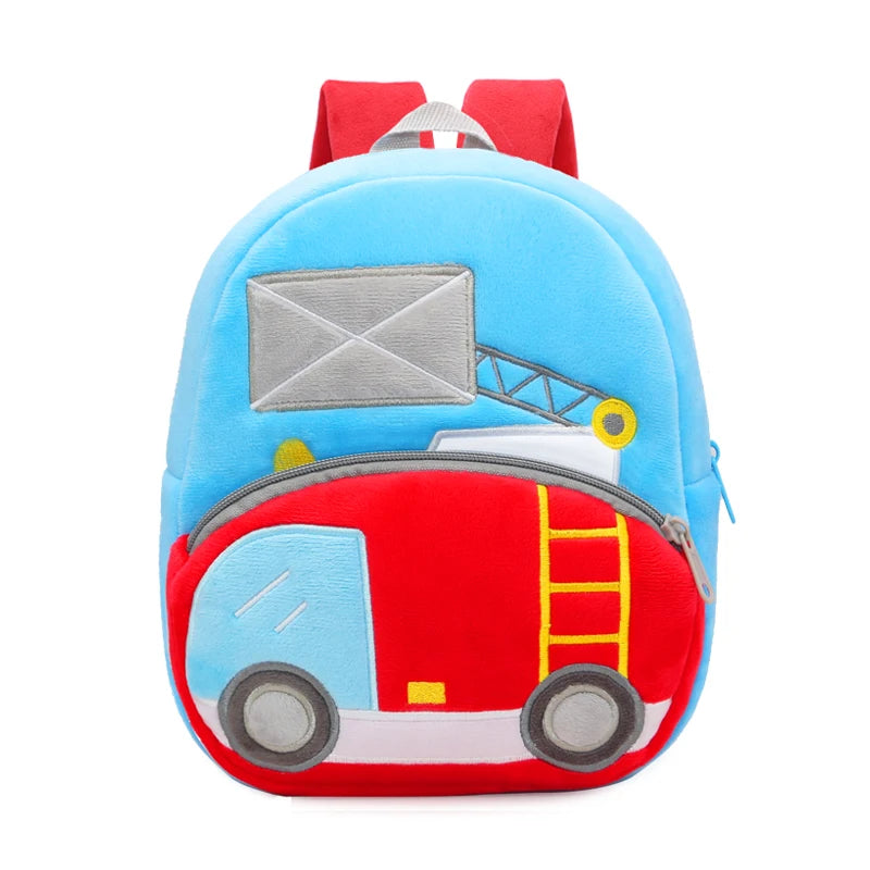 Kids Construction Vehicle Backpack – Ages 2–4
