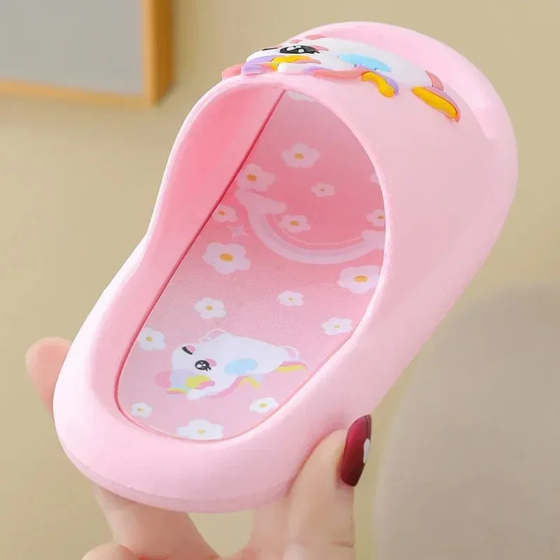 Pantoufles Licorne Rêve Enfants Douces 2-6 ans