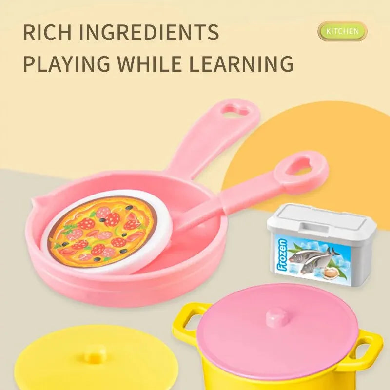 Pretend Play Complete Kitchen Set