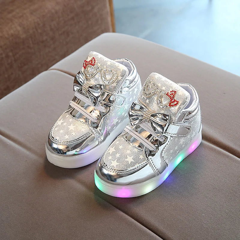 Kids LED Light-Up Sneakers – EU 21–30