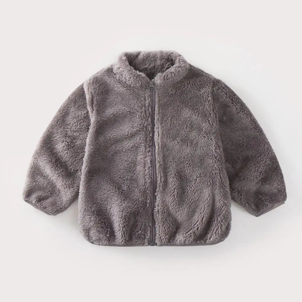 Kids Plush Warm Jacket