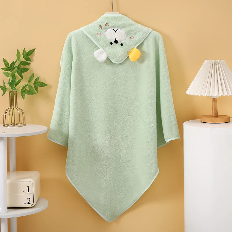 Baby Hooded Animal Bath Towel – Newborn