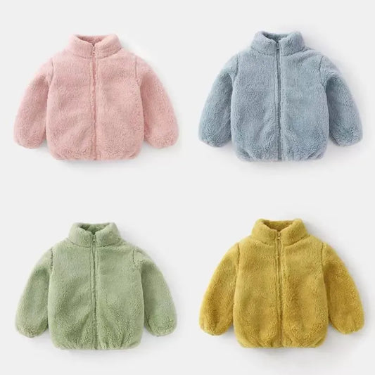 Kids Plush Warm Jacket