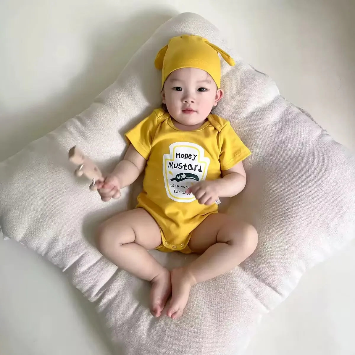 Déguisement bébé Ketchup et Moutarde – 0–24 mois