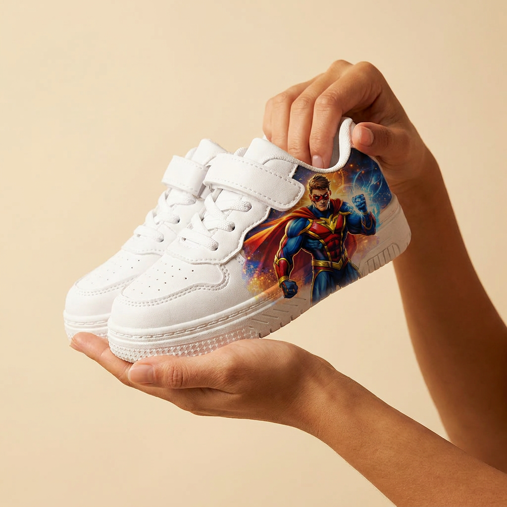 Kids Superhero Power Sneakers – Ages 2–12