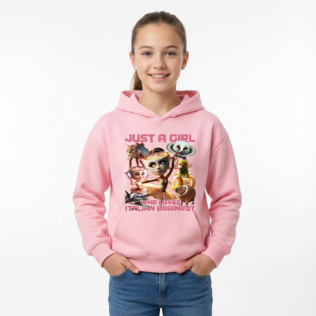 Viral Italian Meme Sweatshirt for Kids (3–14 Years)
