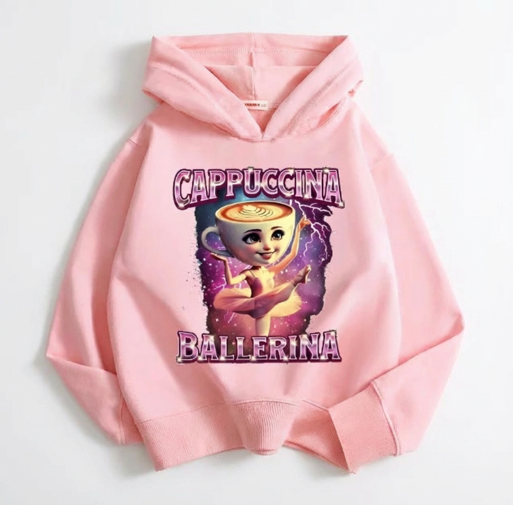 Viral Italian Meme Sweatshirt for Kids (3–14 Years)