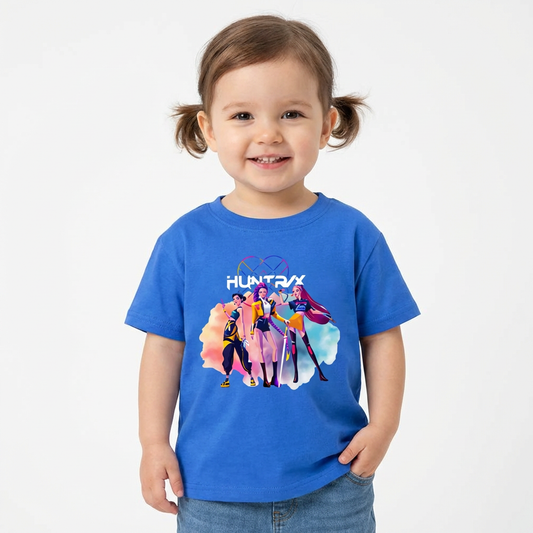 Trendy KPop Music Style T-Shirt for Kids (1–7 Years)