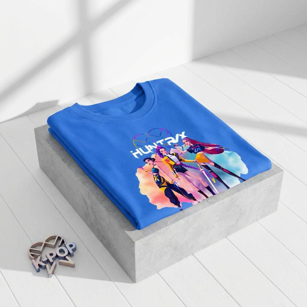 Trendy KPop Music Style T-Shirt for Kids (1–7 Years)