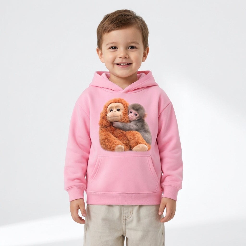 Kids Monkey Punch Sweatshirt – Viral Style (3–14 Years)