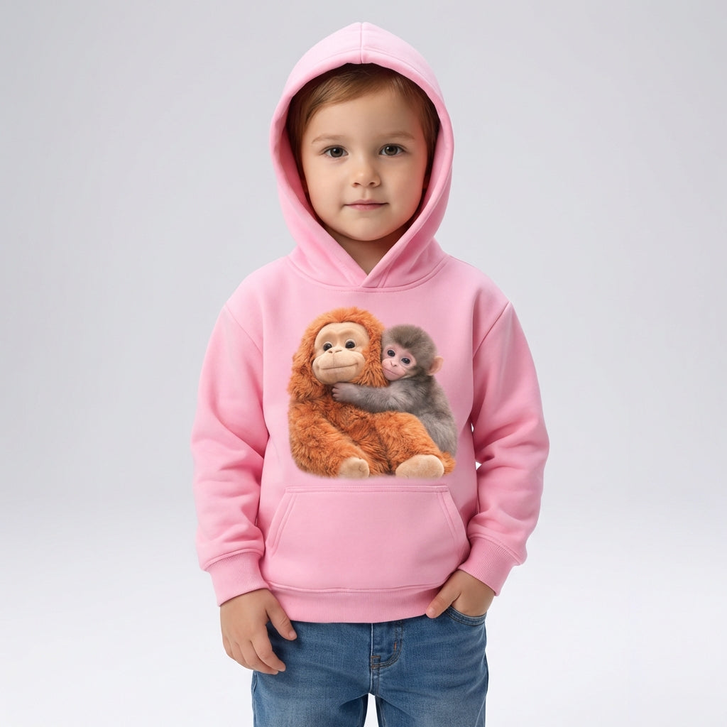 Kids Monkey Punch Sweatshirt – Viral Style (3–14 Years)