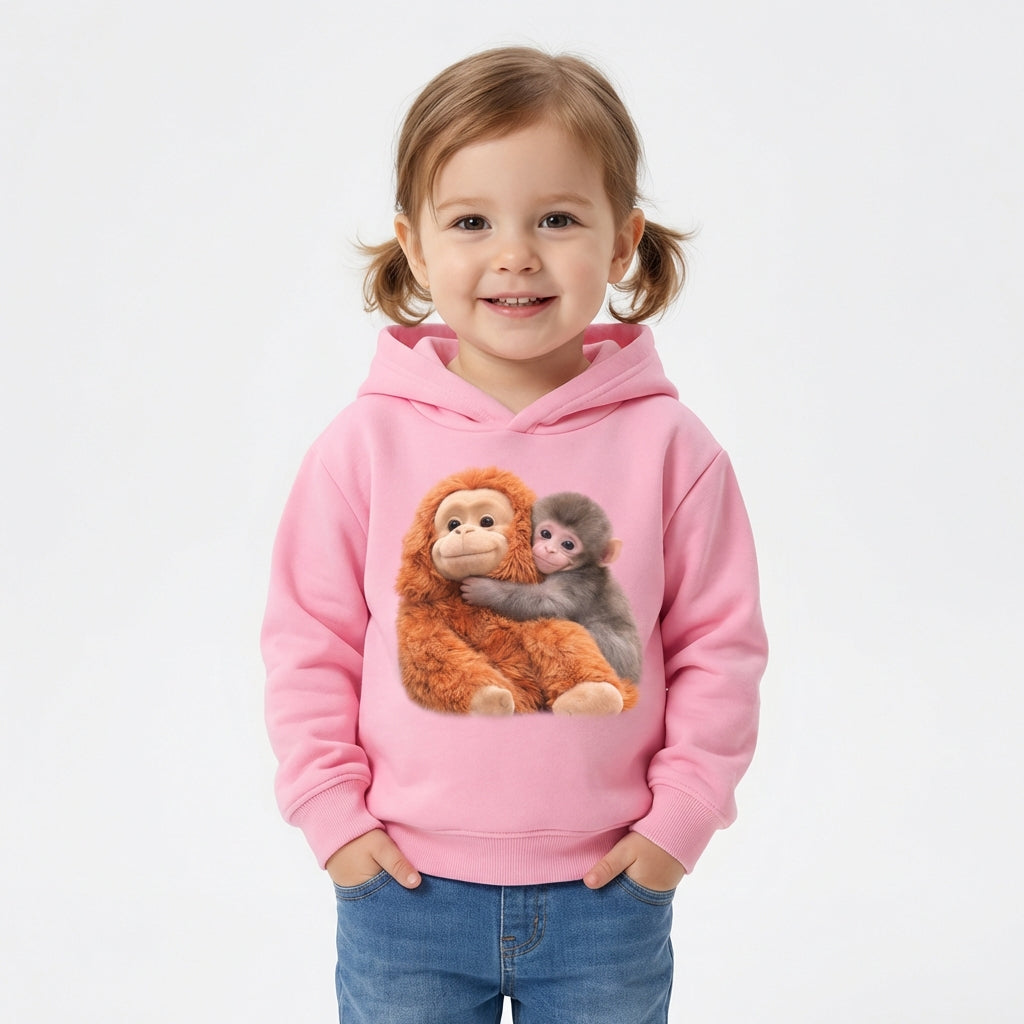 Kids Monkey Punch Sweatshirt – Viral Style (3–14 Years)
