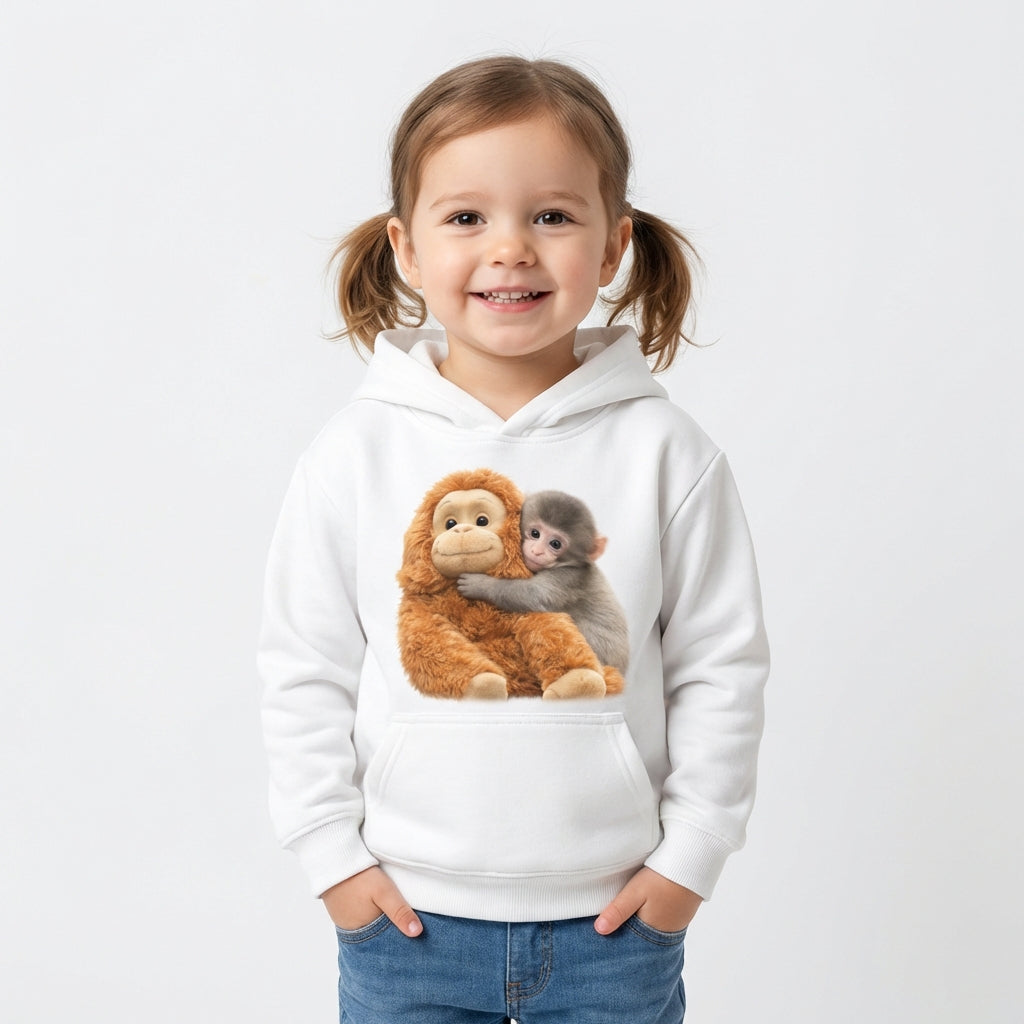 Kids Monkey Punch Sweatshirt – Viral Style (3–14 Years)