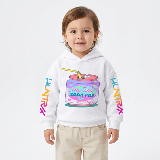 Kids Soda Pop Hoodie – KPop Music Style (3–14 Years)