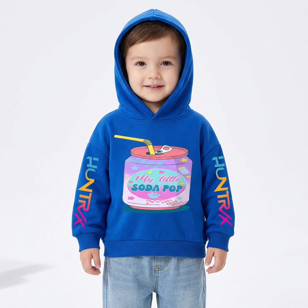 Kids Soda Pop Hoodie – KPop Music Style (3–14 Years)