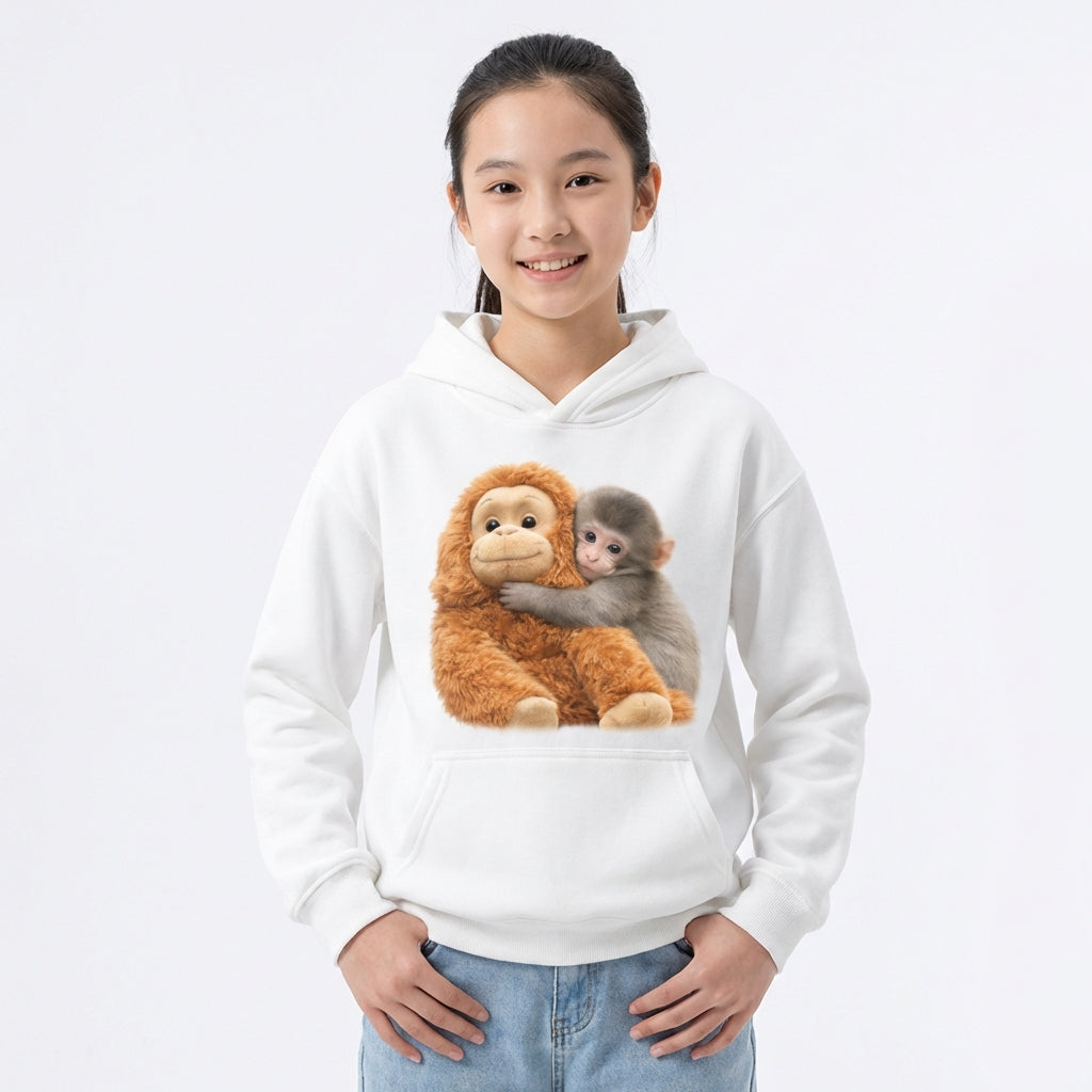 Kids Monkey Punch Sweatshirt – Viral Style (3–14 Years)