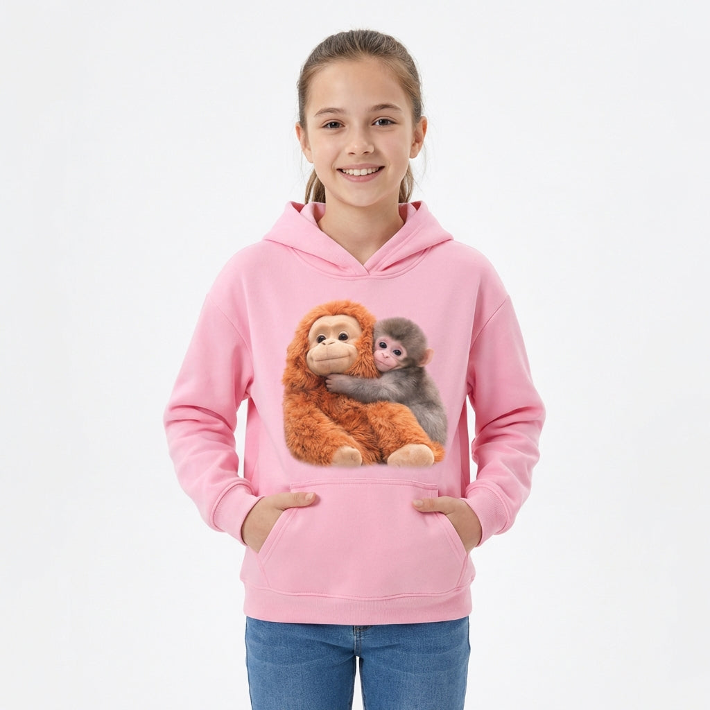 Kids Monkey Punch Sweatshirt – Viral Style (3–14 Years)