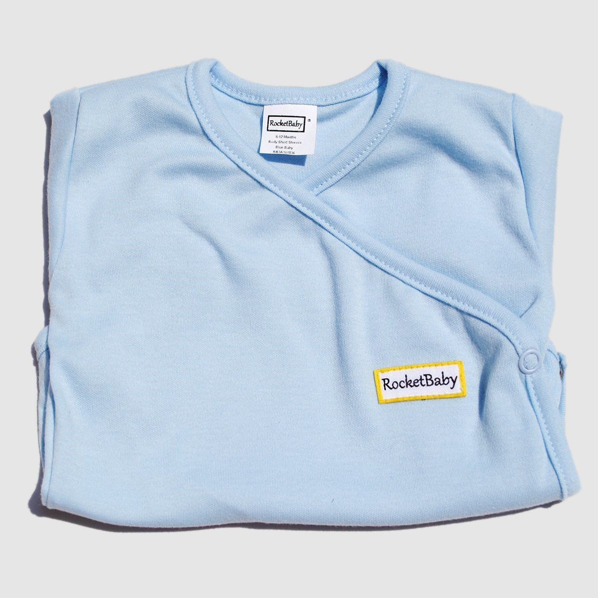 Bodysuit Kimono Short Sleeve Baby Blue