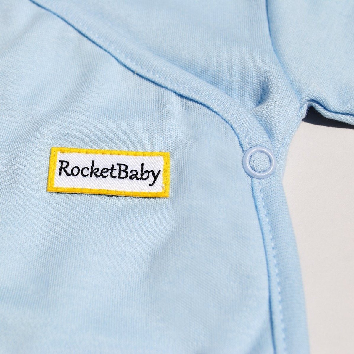 Bodysuit Kimono Short Sleeve Baby Blue
