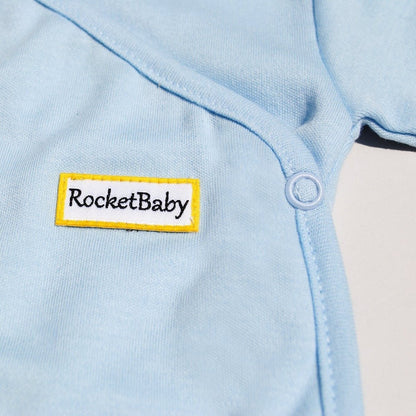 Bodysuit Kimono Short Sleeve Baby Blue