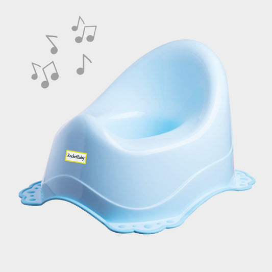 Potty with Songs non-slip Baby Blue