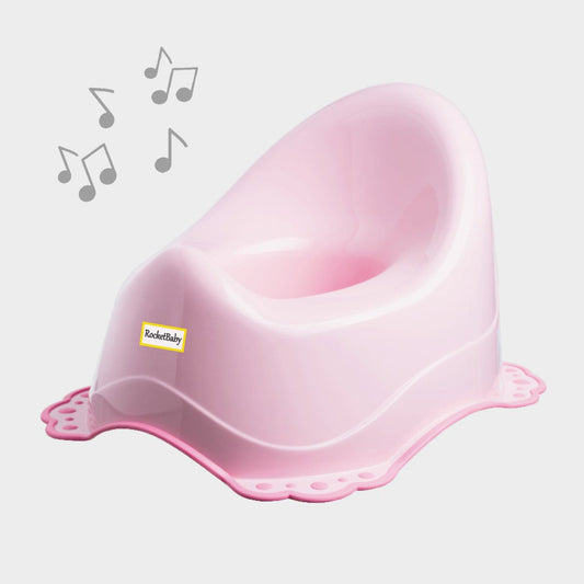 Potty with Songs non-slip Baby Pink