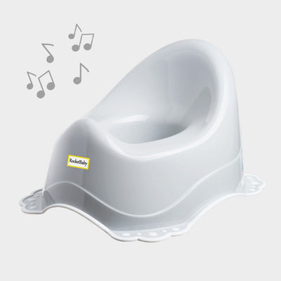 Potty with Songs non-slip London Grey