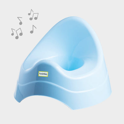 Potty with Songs Baby Blue