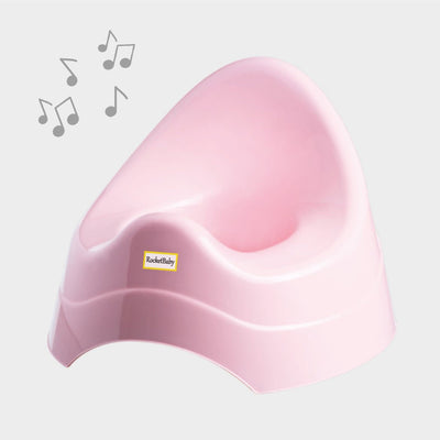 Potty with Music Baby Pink