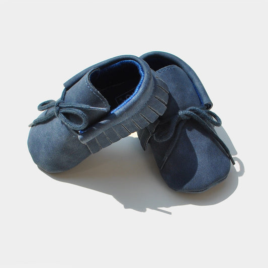 Mocassins Soft Sole Baby Dark Blue