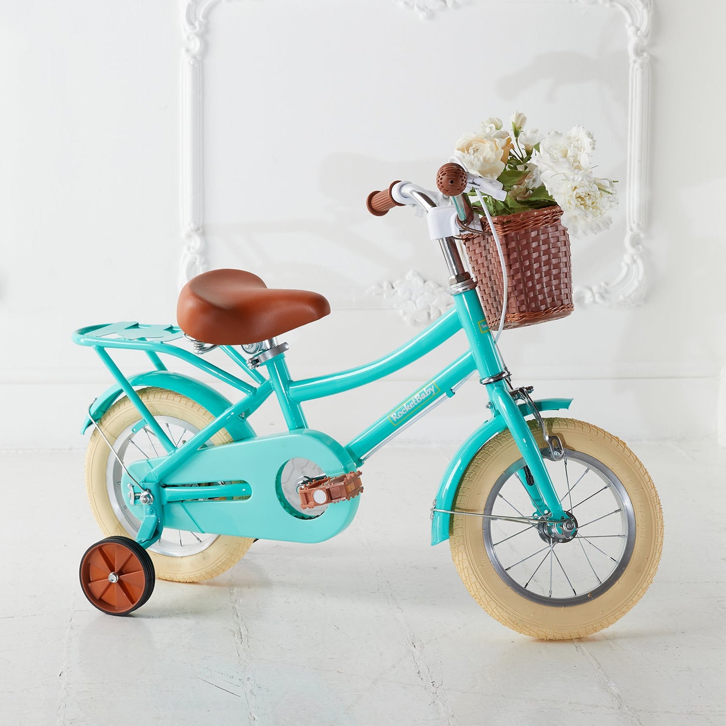 Bicicletta di design da 12 pollici verde menta