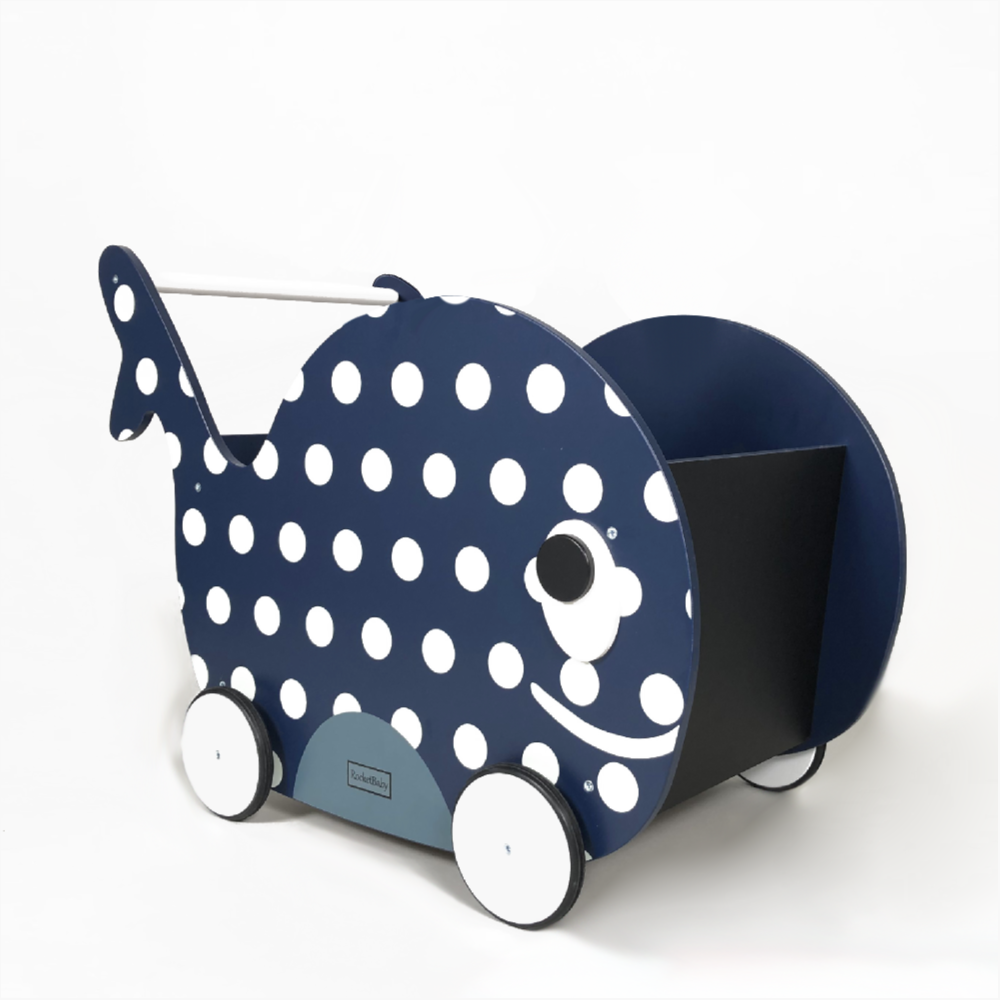 Spingi giocattoli e porta giocattoli Moon Dots