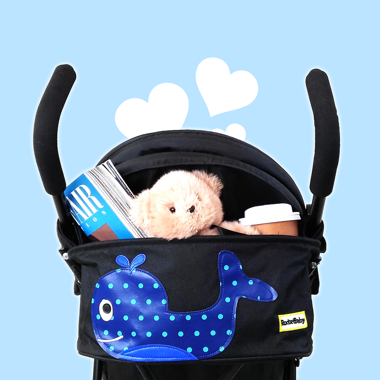 Borsa organizer per passeggino Victoria The Whale