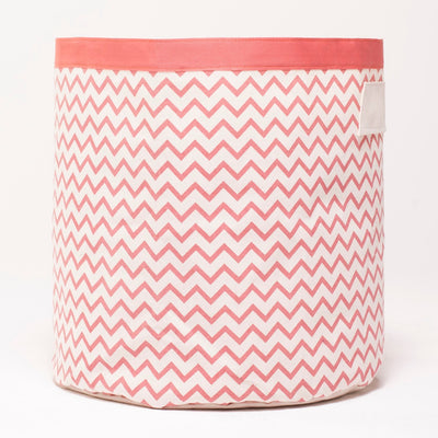 Storage Bin XXL ZigZag Red