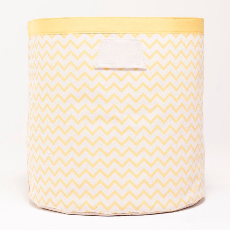 Storage Bin XXL ZigZag Yellow