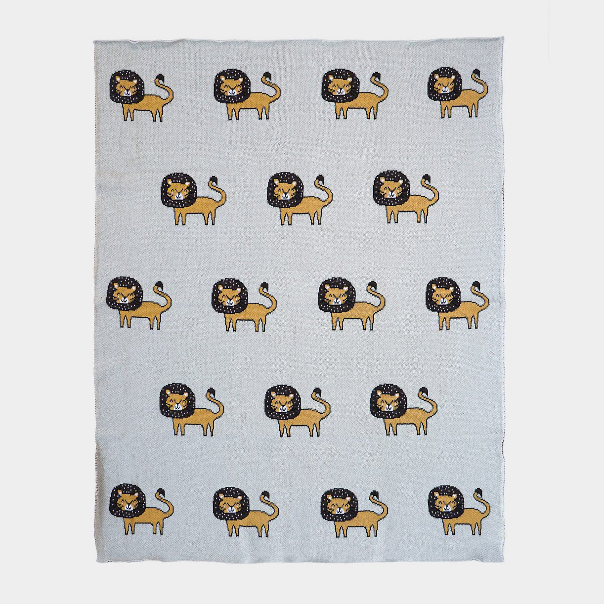 Cotton Baby Blanket Lion
