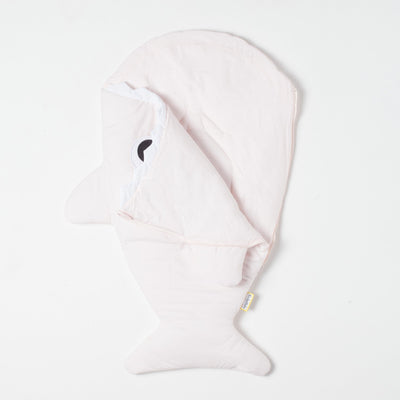 Sleeping Bag Baby Whale Cream